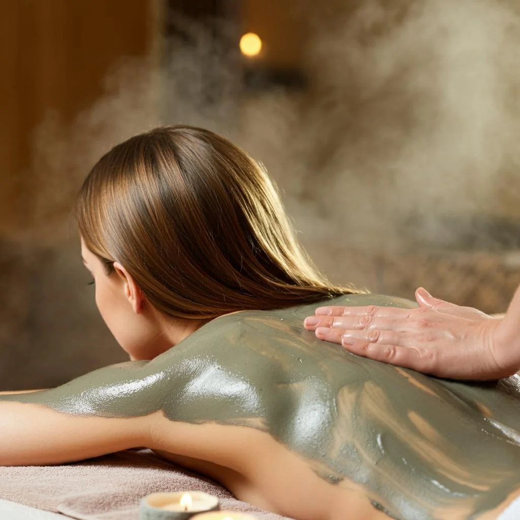 Purifying clay body wrap