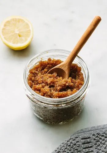 Coconut sugar body polish