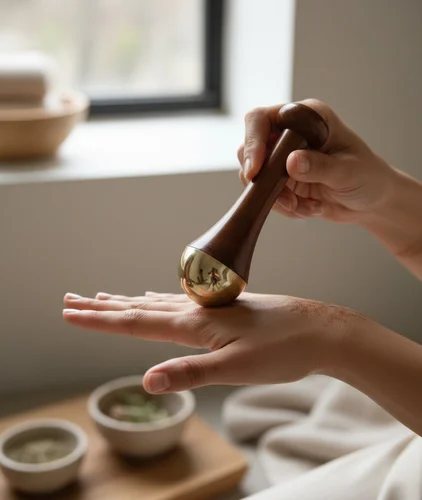 VALARÉ Zen — calming Kansa wand ritual